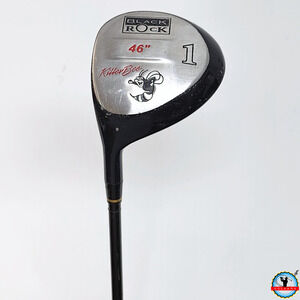 Left-Handed Killer Bee Black Rock 46.5" Long Driver Regular Graphite w/ New Grip